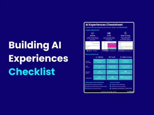 AI Experiences Cheatsheet preview